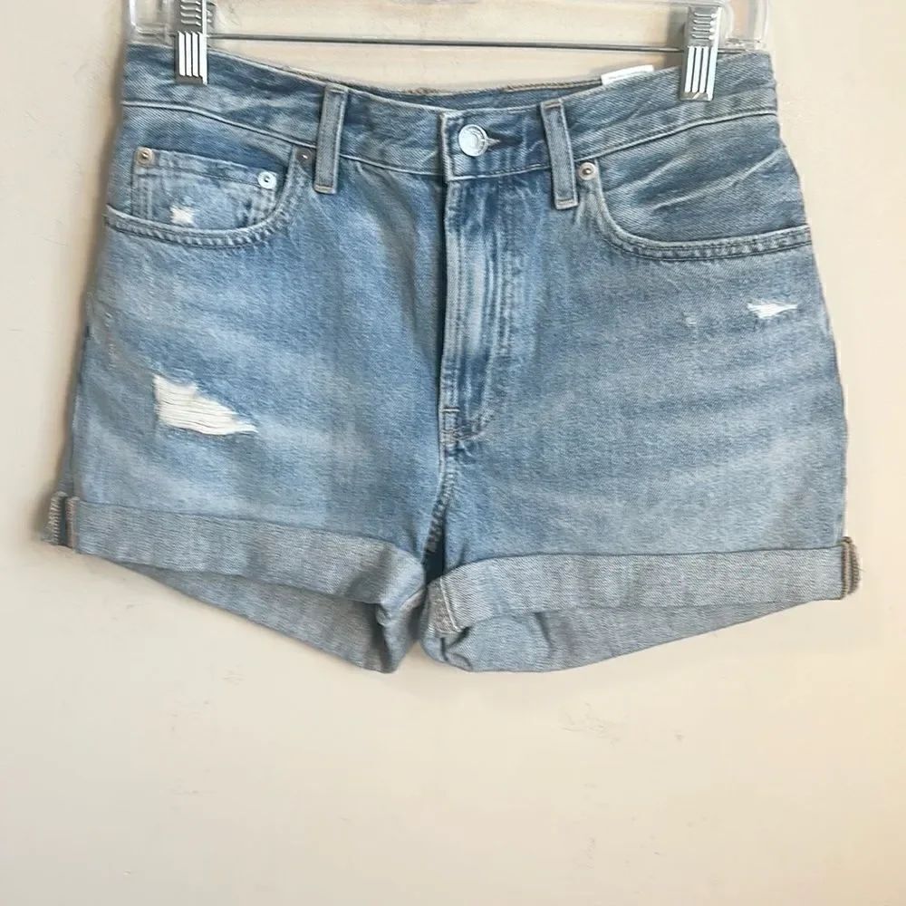 Everlane Denim Cuffed Shorts 28”W